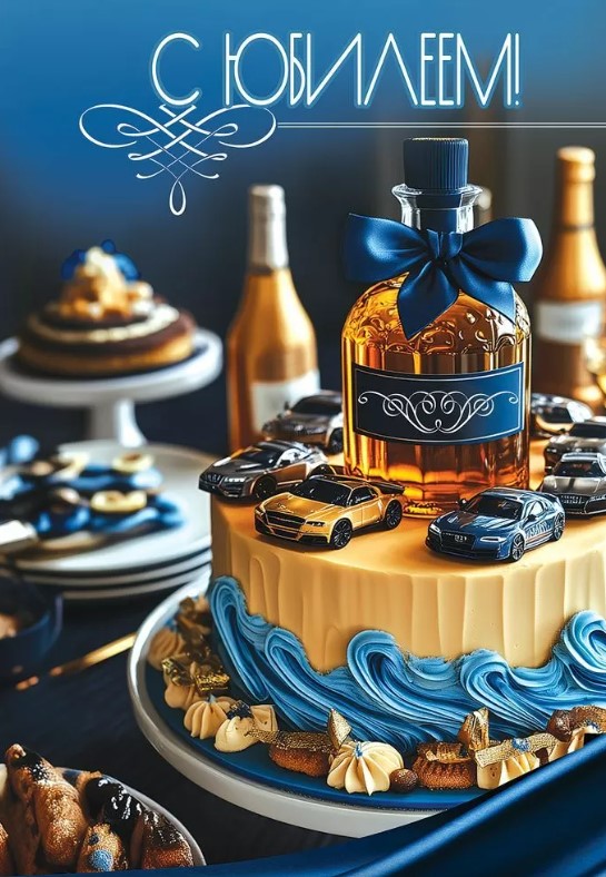 Открытка А5, 'С Днем Рождения', 50000138