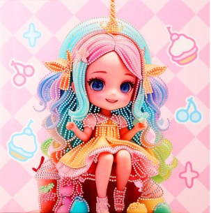 Алмазная мозаика, холст 30х30 см, М-12142