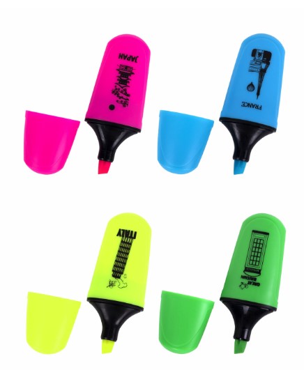 Текстовыделитель мини 'BRAUBERG NEON Mini', ассорти цвета, 152431
