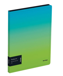 Папка с зажимом "Berlingo. Radiance", А4 , 17 мкм , 600 мкм , с внутр.карманом, FSc_A4003