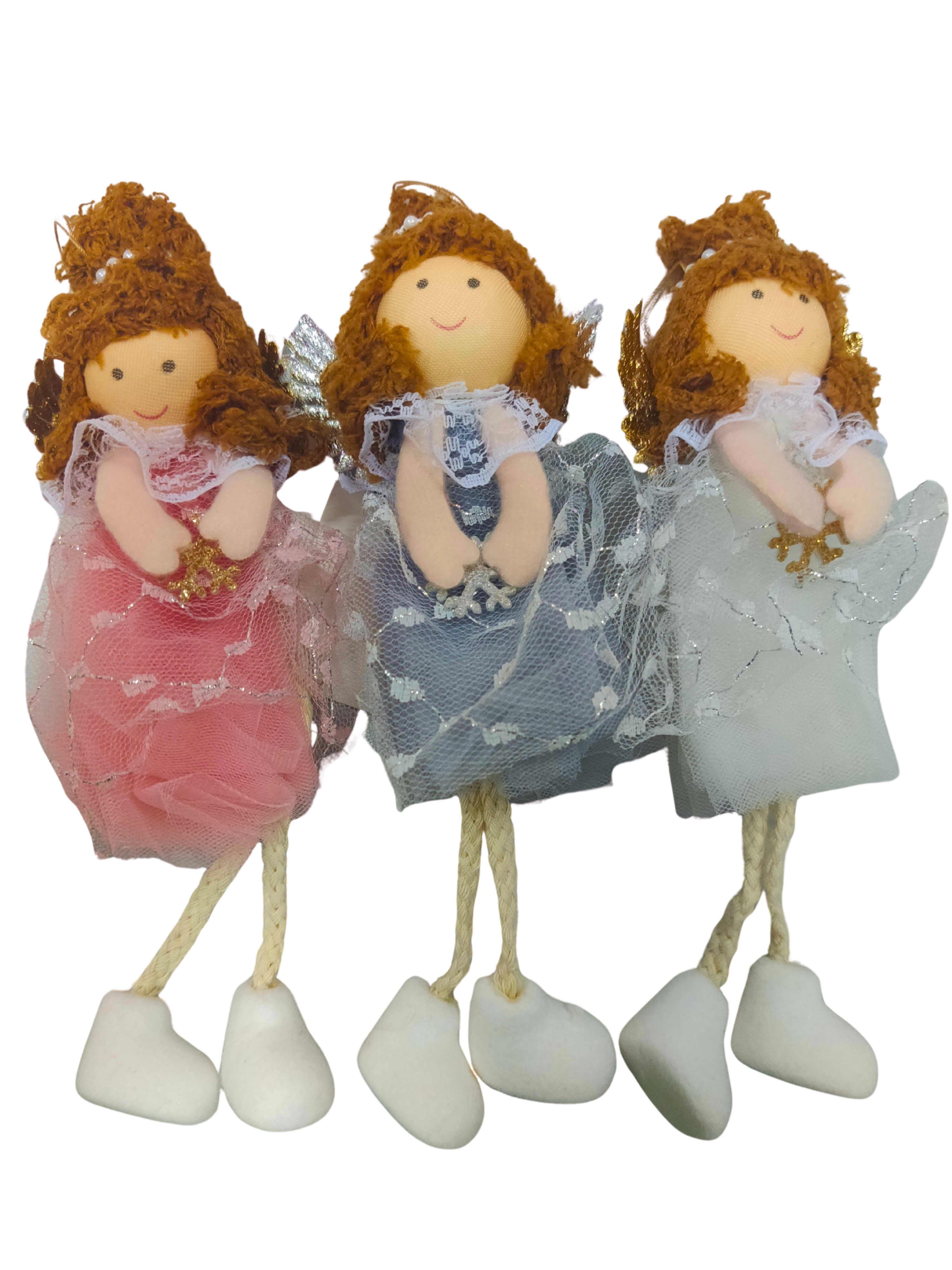 Декоративная игрушка на ёлку, ангелочек, 753903