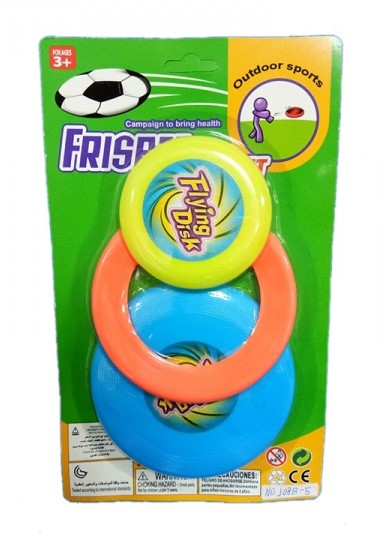 Набор из 3-х летающих дисков, в ассорт. на карт. в кор,L707-H30009