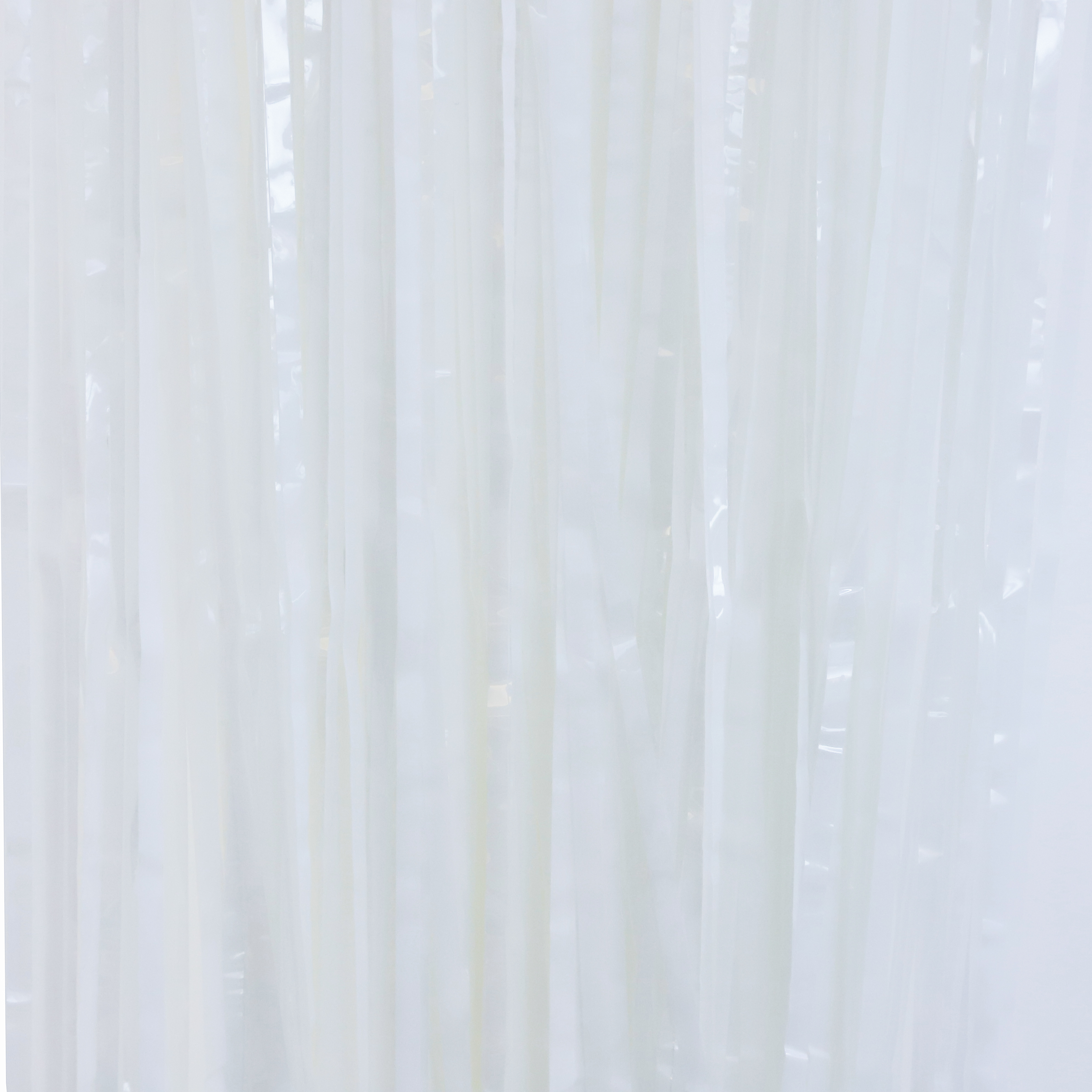 Занавес Дождик , Белый , Металлик , 100х200 см, 1 шт., 6230890