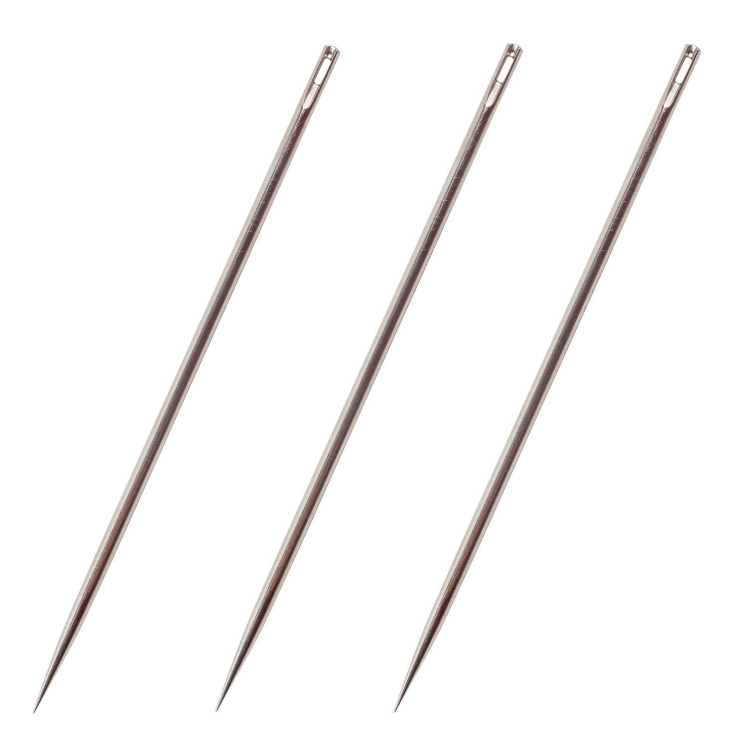 Иглы для прошивки документов (цыганские) STAFF 3 шт длина 80 мм диаметр 1,8 мм 602464