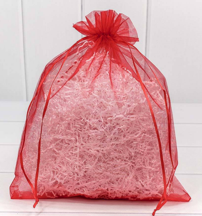 Мешочки из органзы 26х32 Красный, 000801-3C н-й