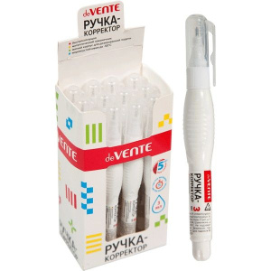 Ручка-корректор "Attomex" 06 мл, быстросохнущая, трубчатая система подачи. 4061201