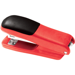 Степлер "Attomex"  мощность до 20 листов , 24/6 и 26/6 , цвет красный, 4142306
