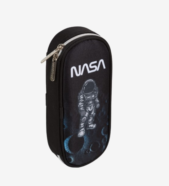 Пенал 'deVENTE. NASA' 21x8x5 см, овальный для 50 предметов, с внутренним органайзером, 7023520